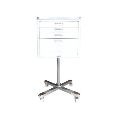 画像1: スチール製モービルキャビネット　ミニペット