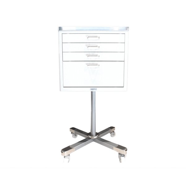 画像1: スチール製モービルキャビネット　ミニペット (1)