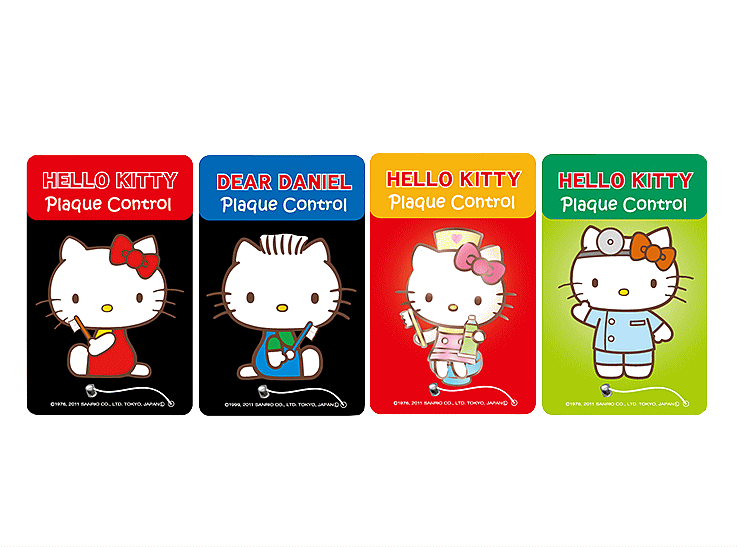 画像1: サンリオ デンタルフロスカード (1)